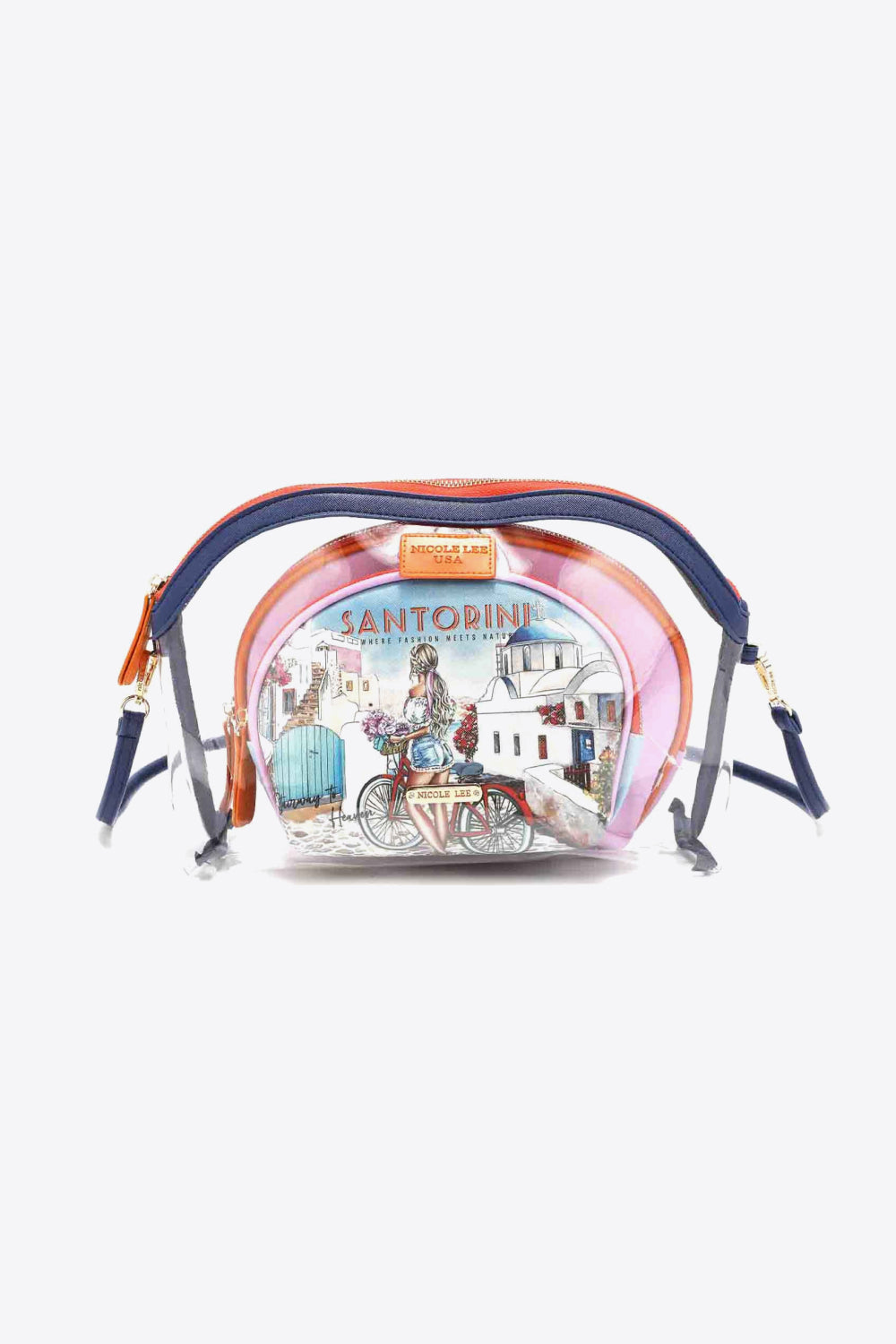 Nicole Lee USA 3-Piece Patterned Crossbody Pouch - nailedmoms