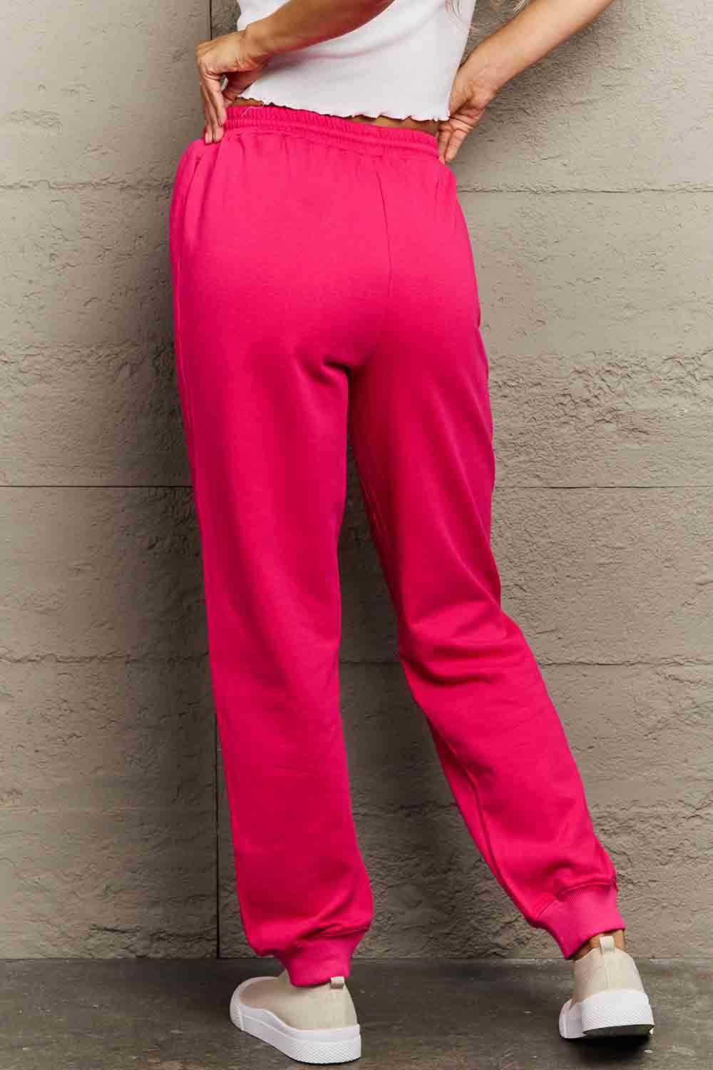 Simply Love Simply Love Full Size Drawstring DAY YOU DESERVE Graphic Long Sweatpants - nailedmoms