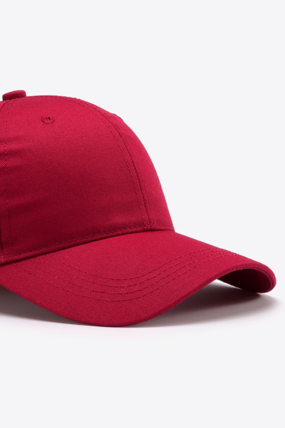Plain Adjustable Cotton Baseball Cap - nailedmoms