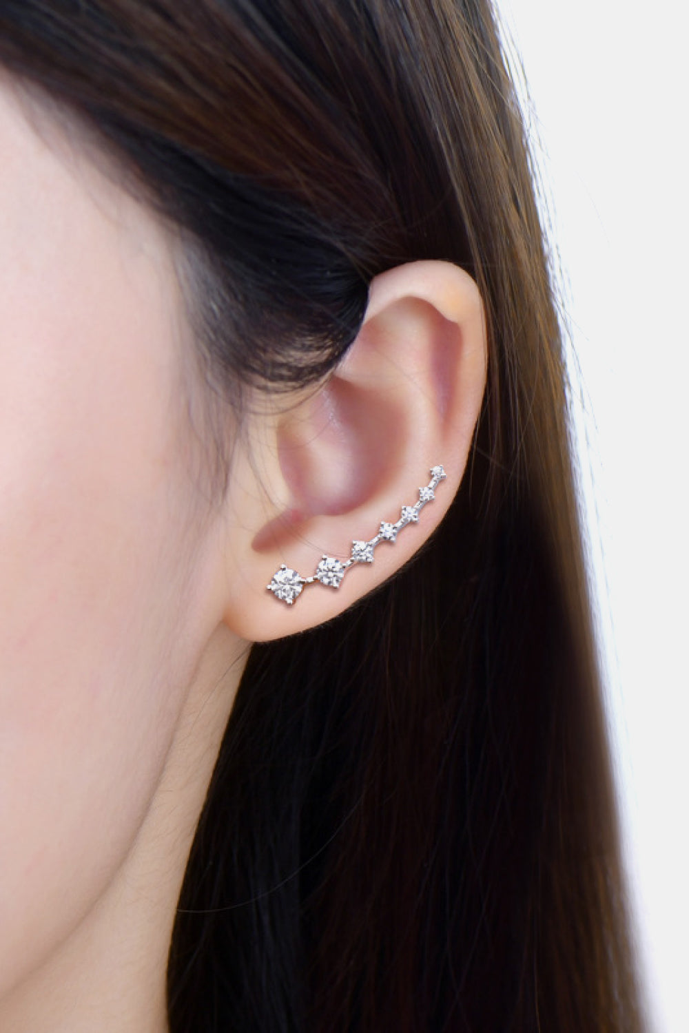 1.9 Carat Moissanite 925 Sterling Silver Earrings - nailedmoms