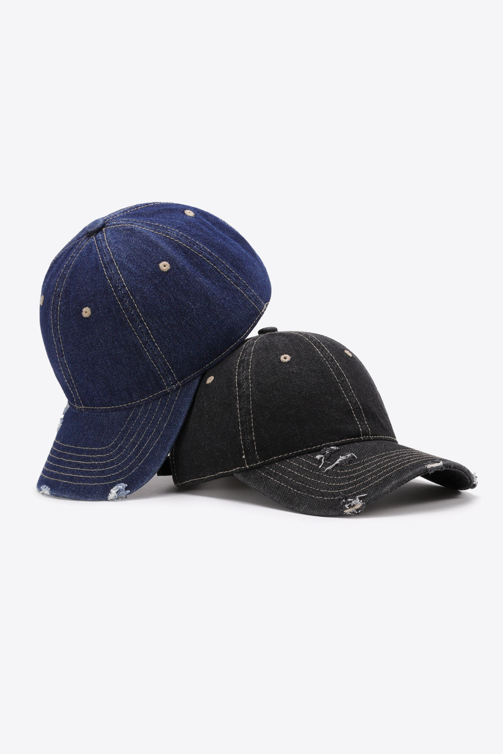 Distressed Adjustable Baseball Cap - nailedmoms