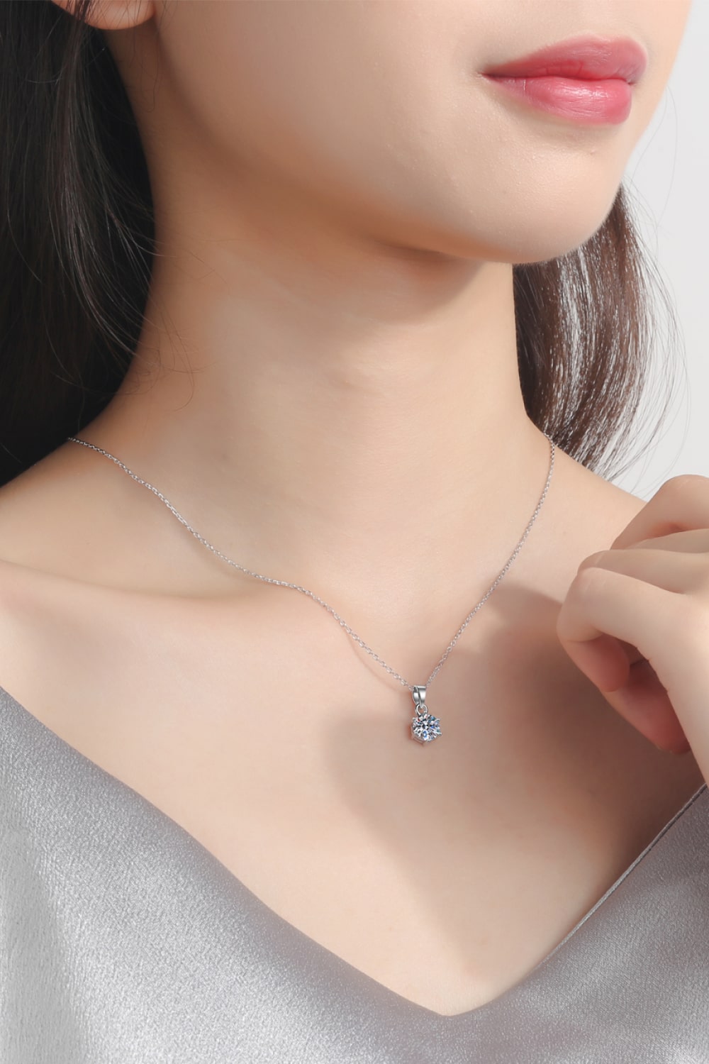 Get What You Need Moissanite Pendant Necklace - nailedmoms