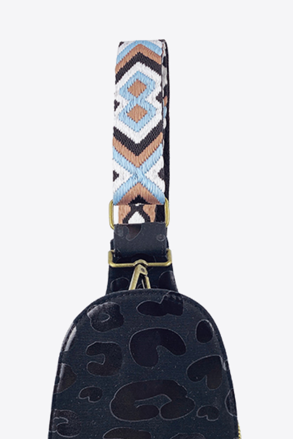 Printed PU Leather Sling Bag - nailedmoms