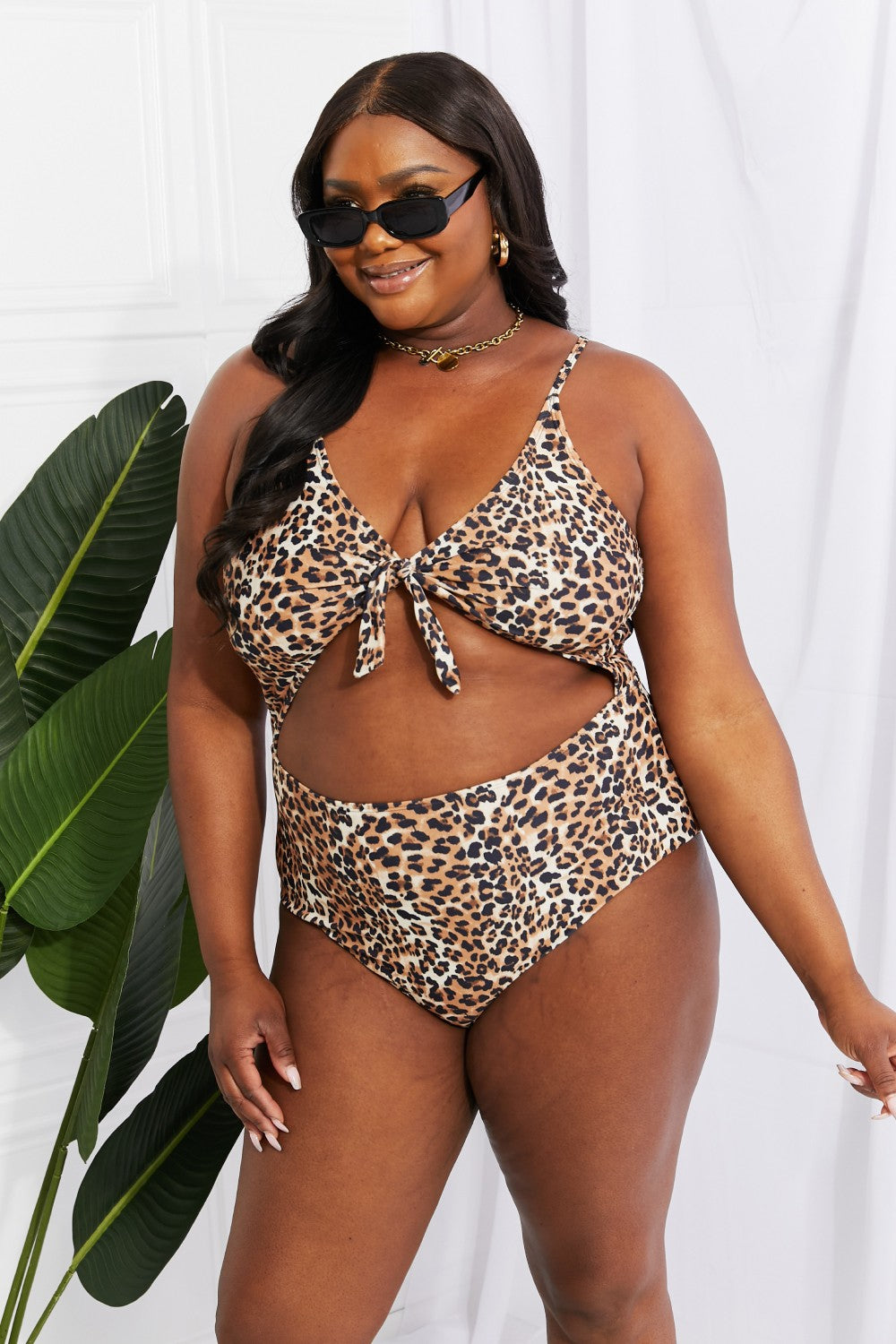 Marina West Swim Lost At Sea Cutout One-Piece Swimsuit - nailedmoms