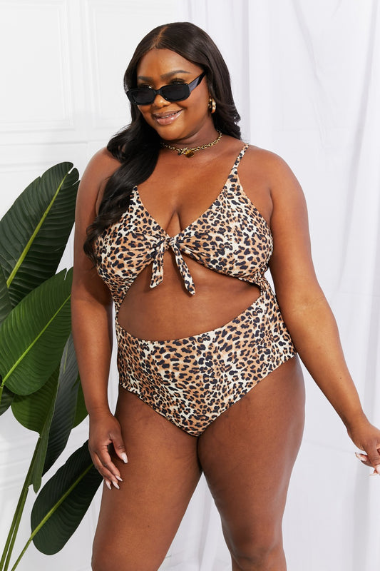 Marina West Swim Lost At Sea Cutout One-Piece Swimsuit - nailedmoms