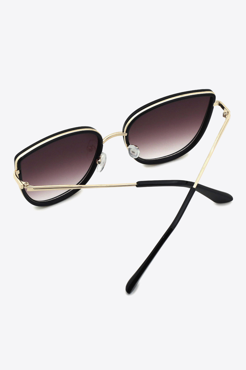 Full Rim Metal-Plastic Hybrid Frame Sunglasses - nailedmoms