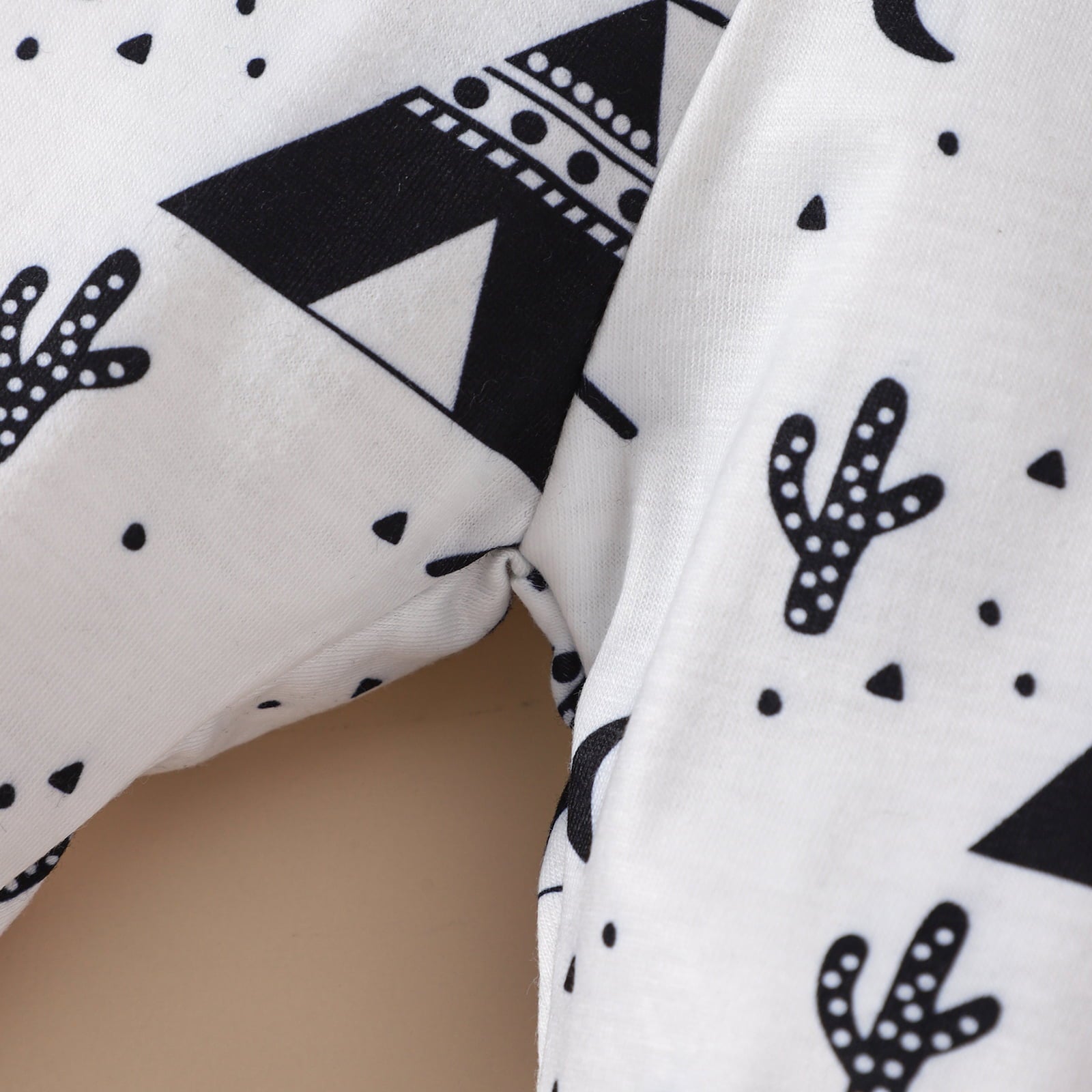 Baby LITTLE BROTHER Graphic Bodysuit and Printed Joggers Set - nailedmoms