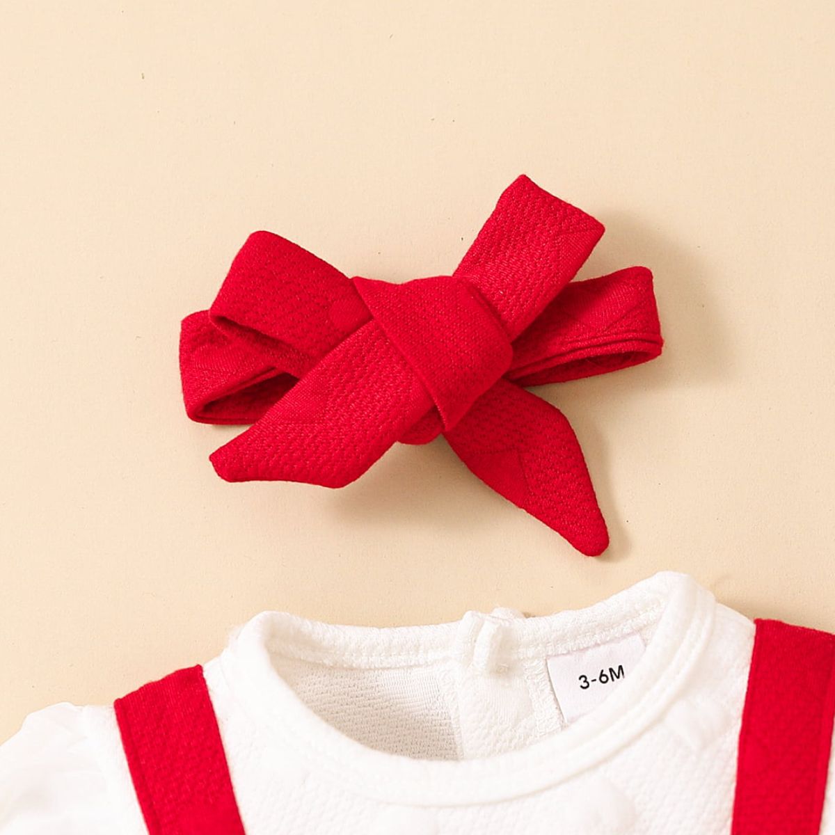 Baby Girl Two-Tone Bow Detail Dress - nailedmoms