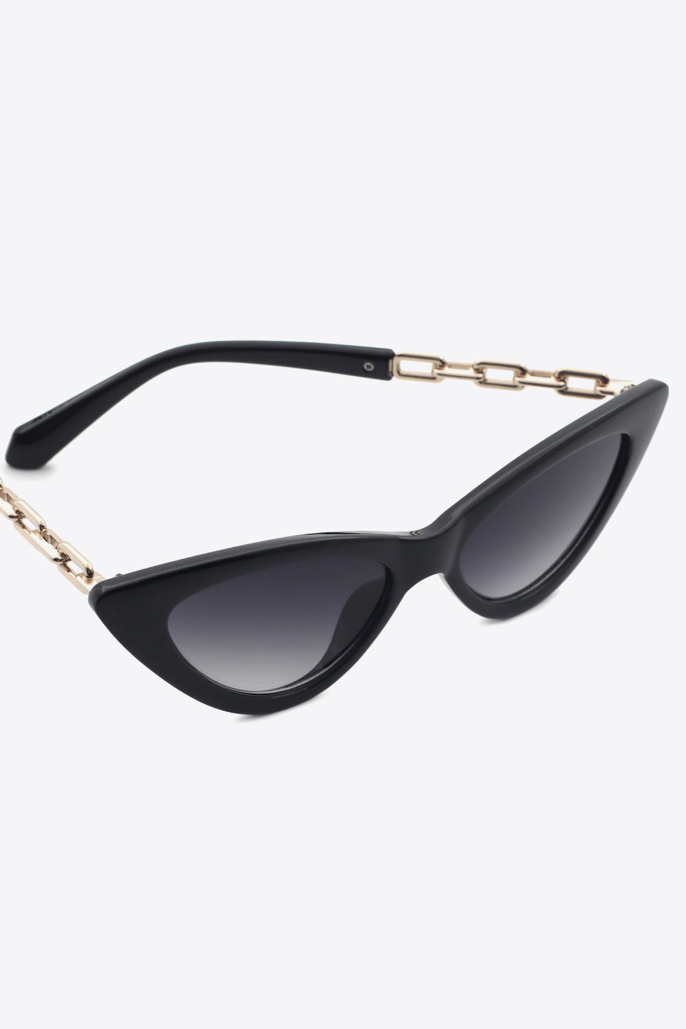 Chain Detail Cat-Eye Sunglasses - nailedmoms