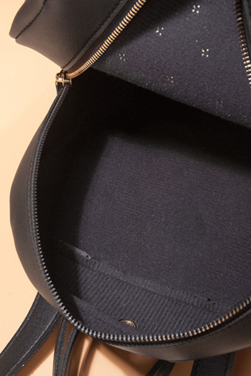 Studded PU Leather Backpack - nailedmoms