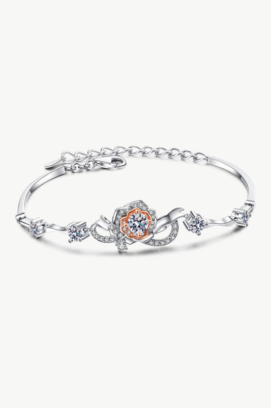 925 Sterling Silver Moissanite Bracelet - nailedmoms
