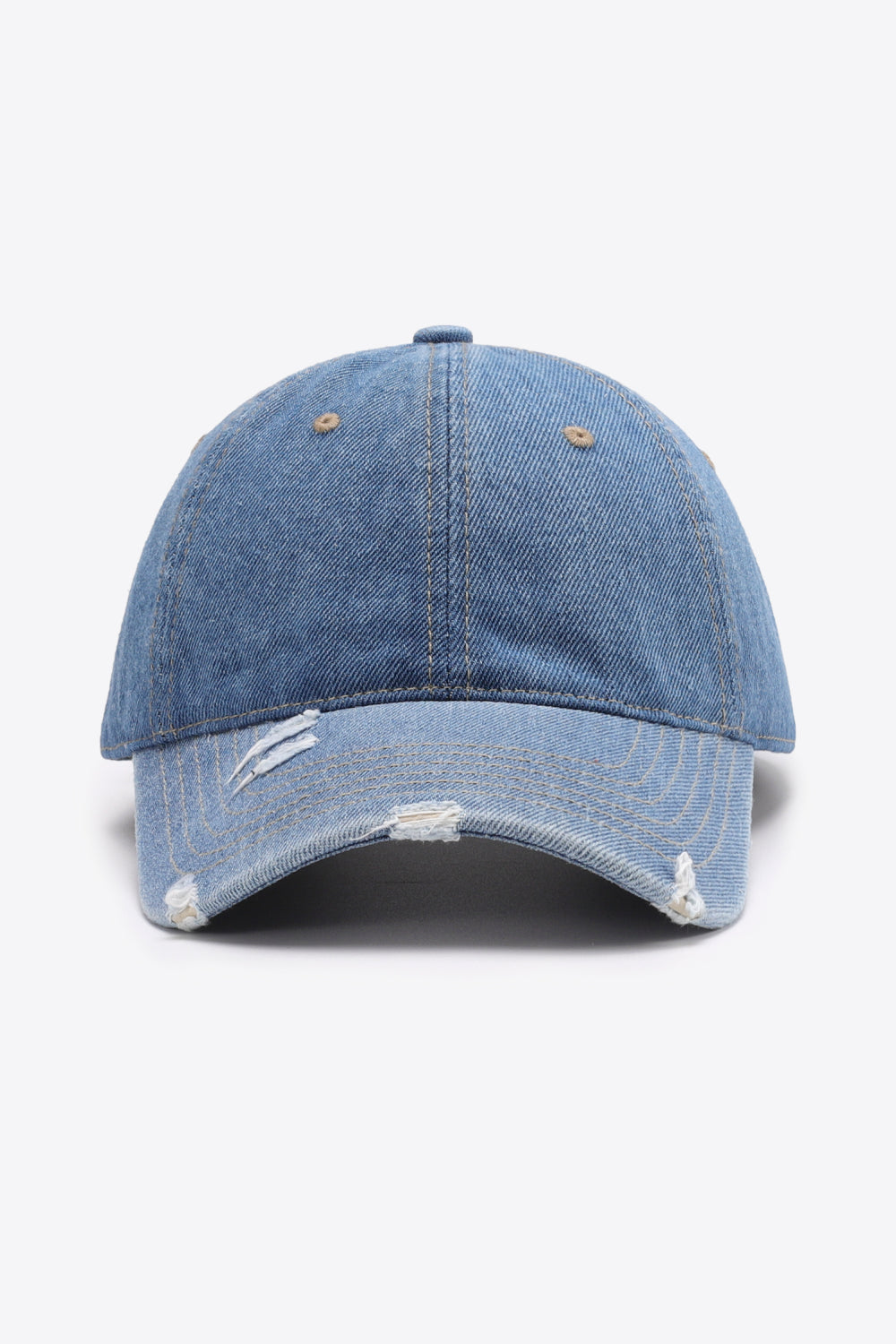 Distressed Adjustable Baseball Cap - nailedmoms