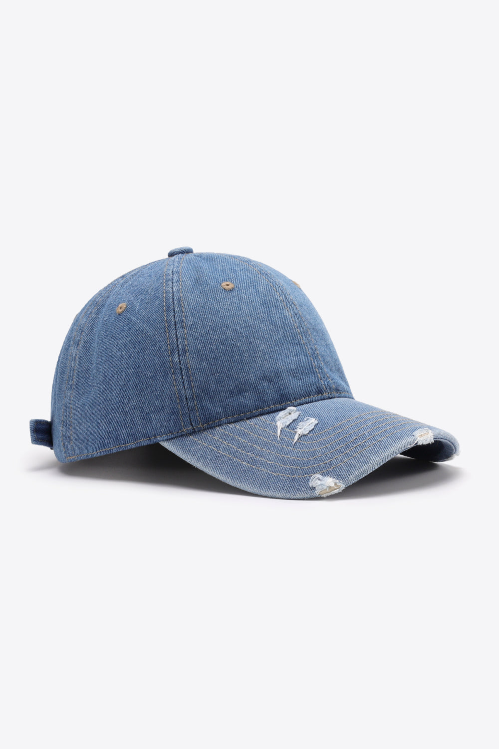 Distressed Adjustable Baseball Cap - nailedmoms