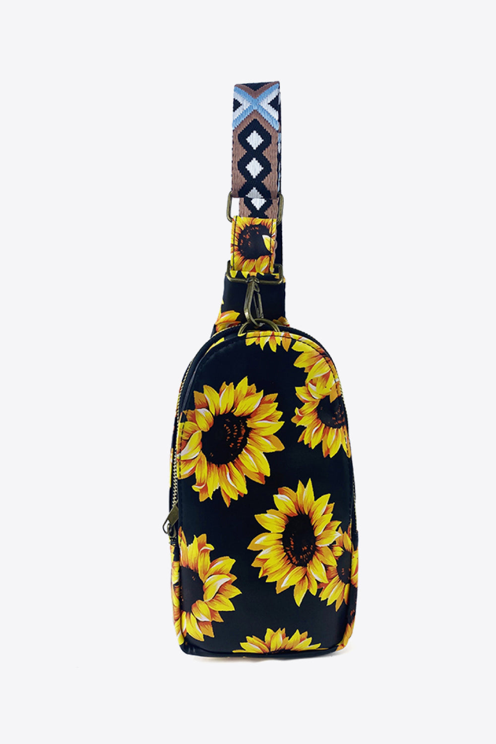 Printed PU Leather Sling Bag - nailedmoms