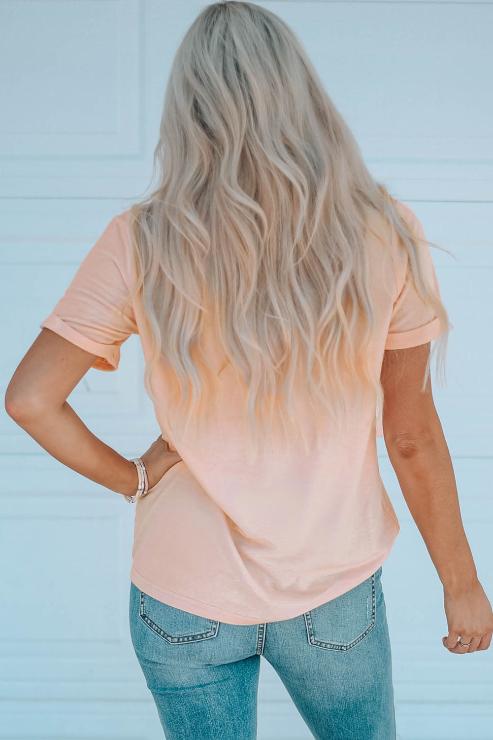 COWGIRL Graphic Cuffed Tee - nailedmoms