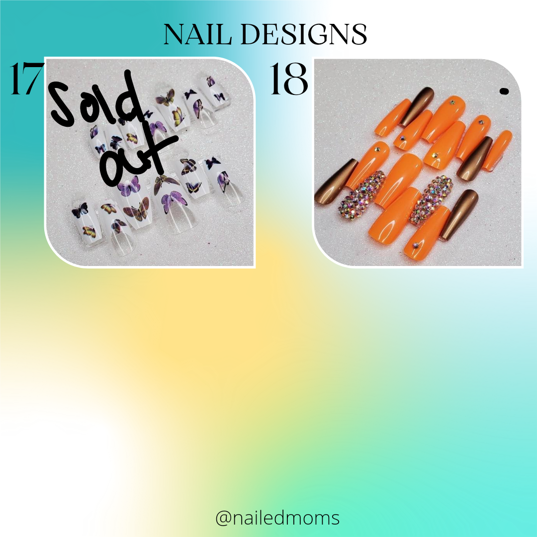Wholesale Press On Nail Sets & 100% Gel Nail Art Wrap Stickers - nailedmoms