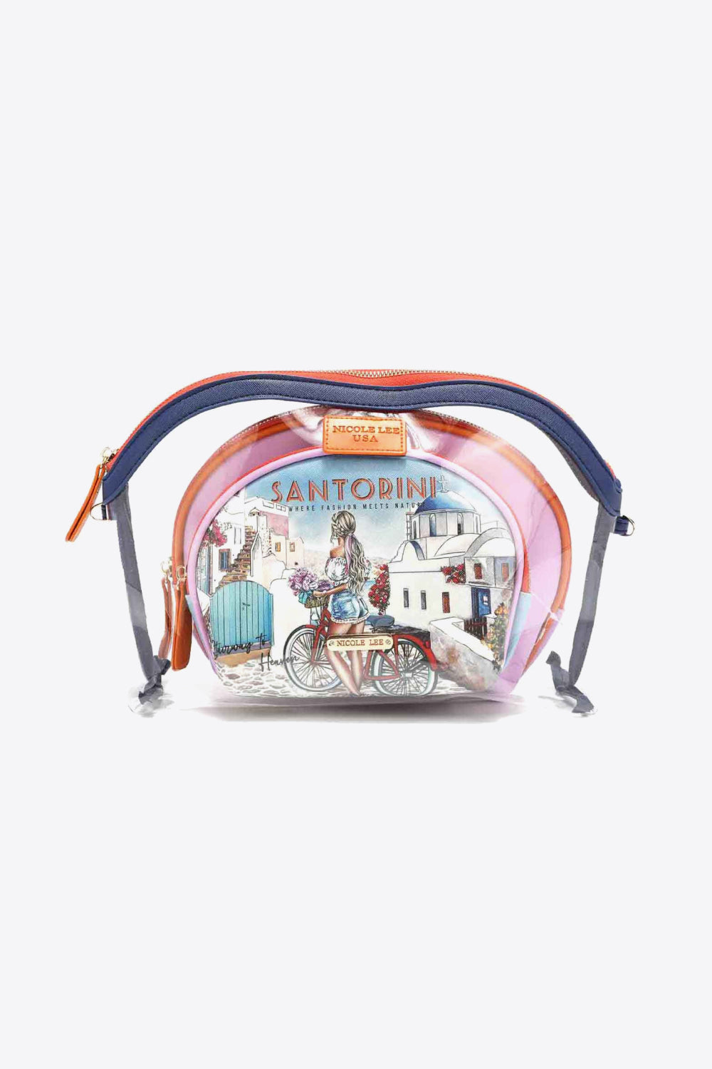 Nicole Lee USA 3-Piece Patterned Crossbody Pouch - nailedmoms