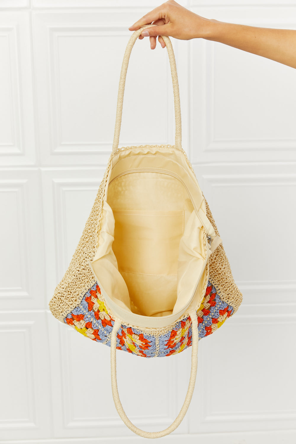 Fame Off The Coast Straw Tote Bag - nailedmoms