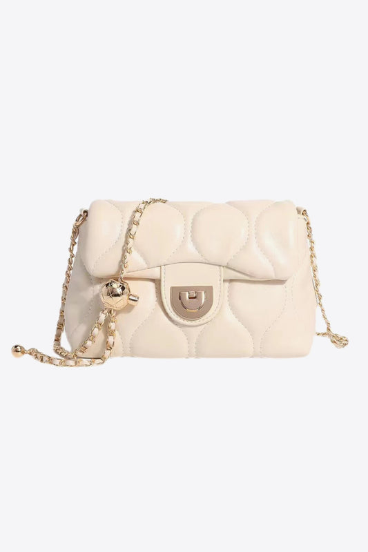 PU Leather Adjustable Chain Crossbody Bag - nailedmoms