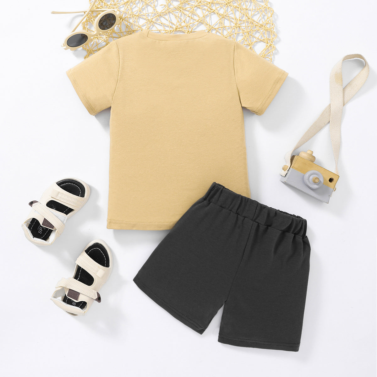 Kids IT WAS PAPA'S IDEA Graphic Tee and Shorts Set - nailedmoms