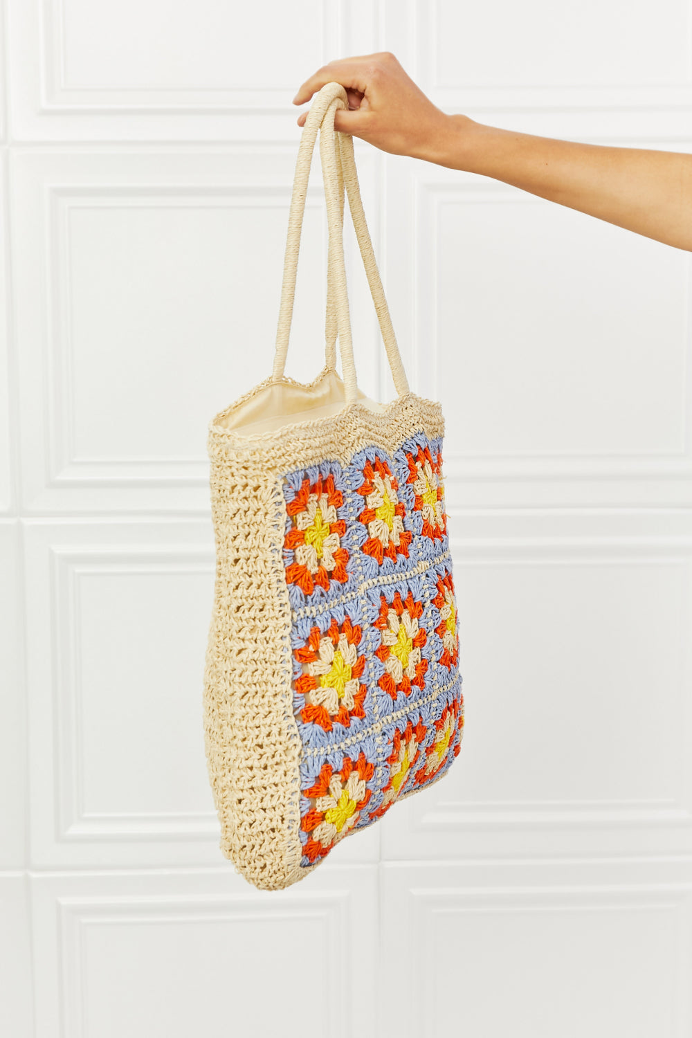 Fame Off The Coast Straw Tote Bag - nailedmoms
