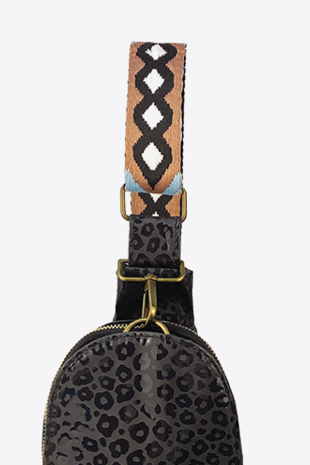 Printed PU Leather Sling Bag - nailedmoms