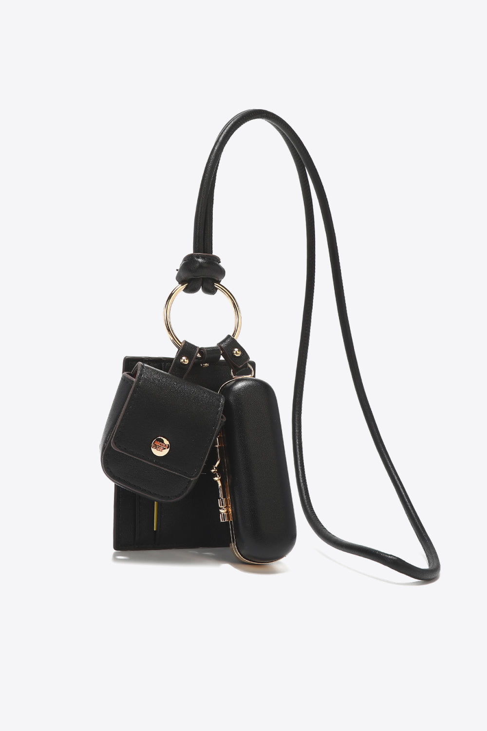 Nicole Lee USA Vegan Leather 3-Piece Lanyard Set - nailedmoms