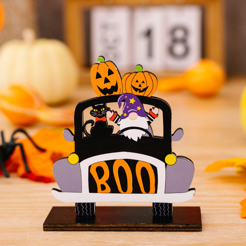 3-Piece Halloween Element Car-Shape Ornaments - nailedmoms