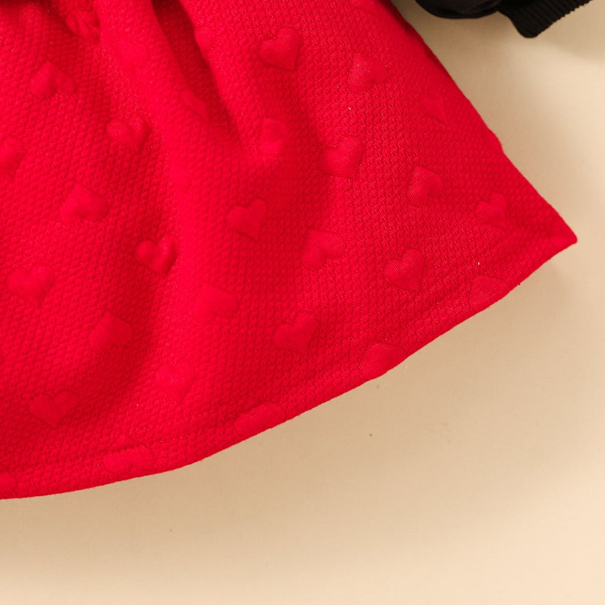Baby Girl Two-Tone Bow Detail Dress - nailedmoms