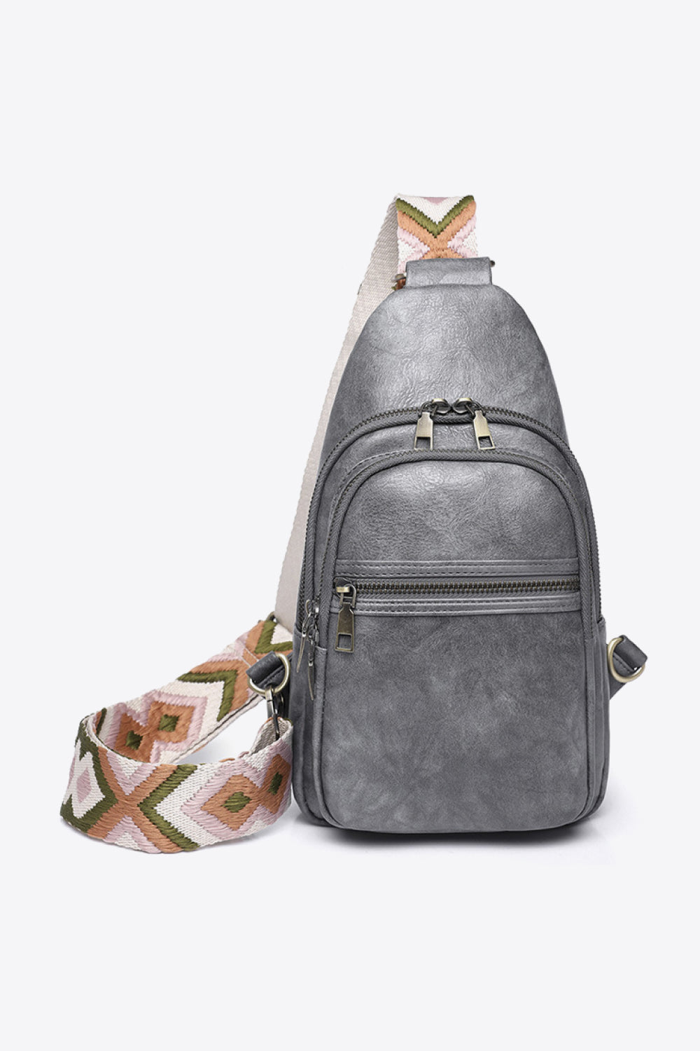 It's Your Time PU Leather Sling Bag - nailedmoms