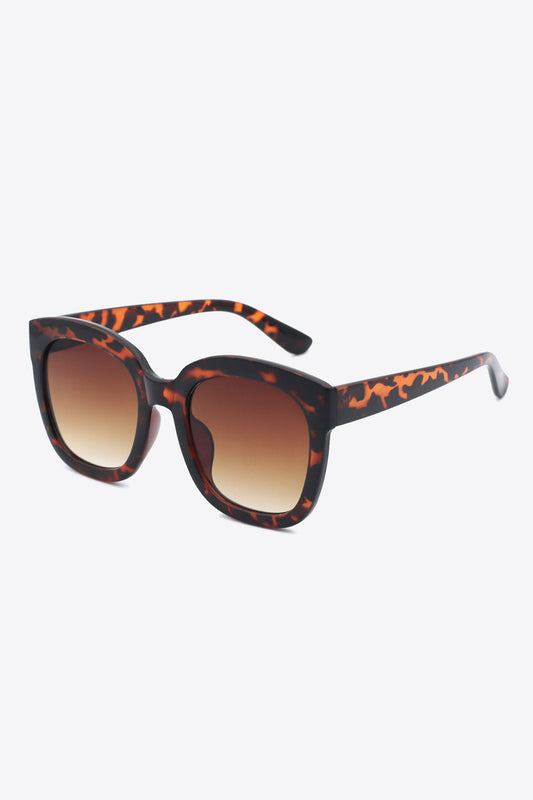 Polycarbonate Frame Square Sunglasses - nailedmoms