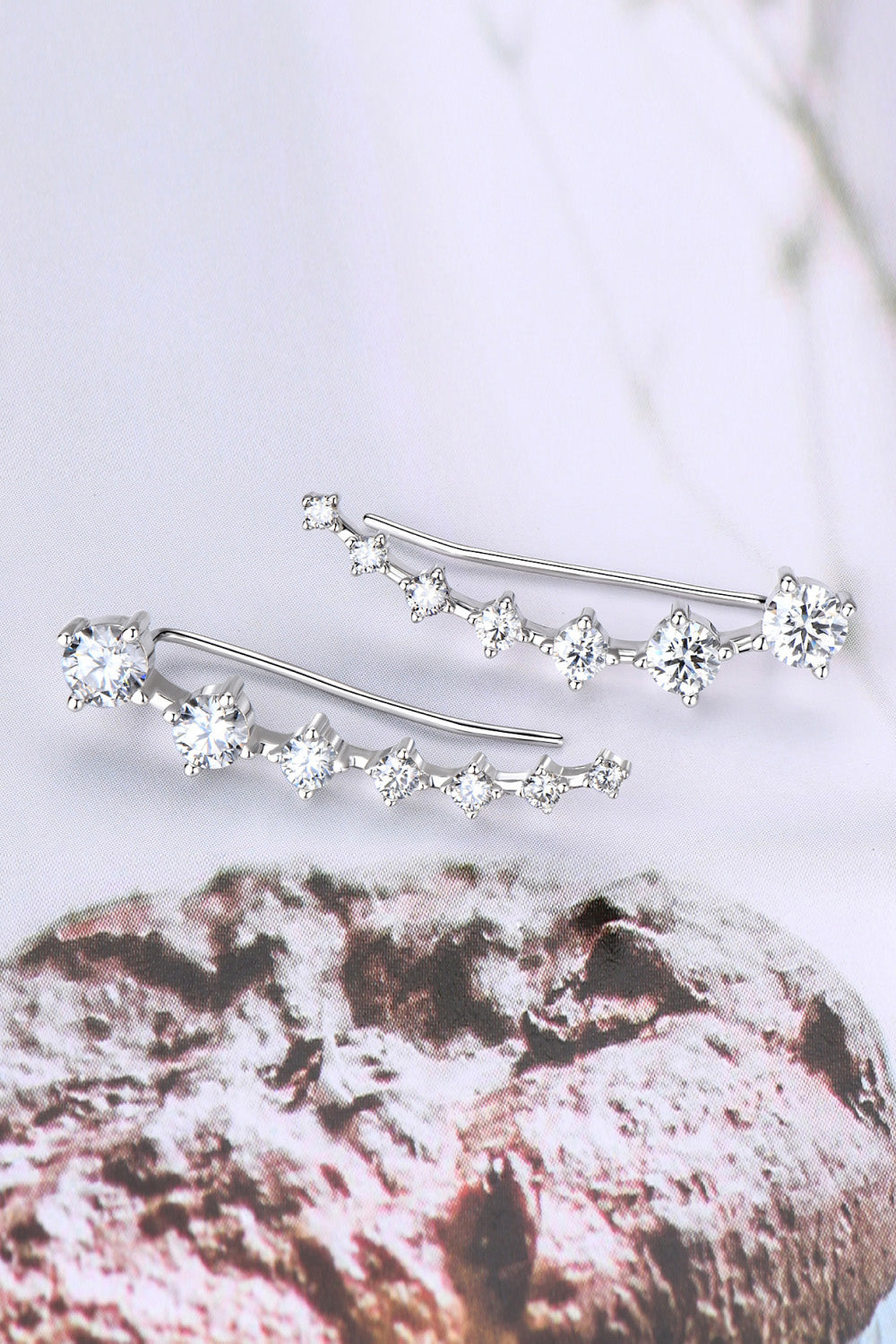 1.9 Carat Moissanite 925 Sterling Silver Earrings - nailedmoms