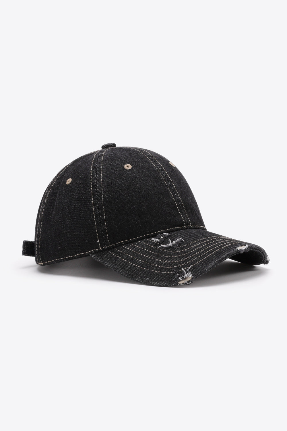 Distressed Adjustable Baseball Cap - nailedmoms