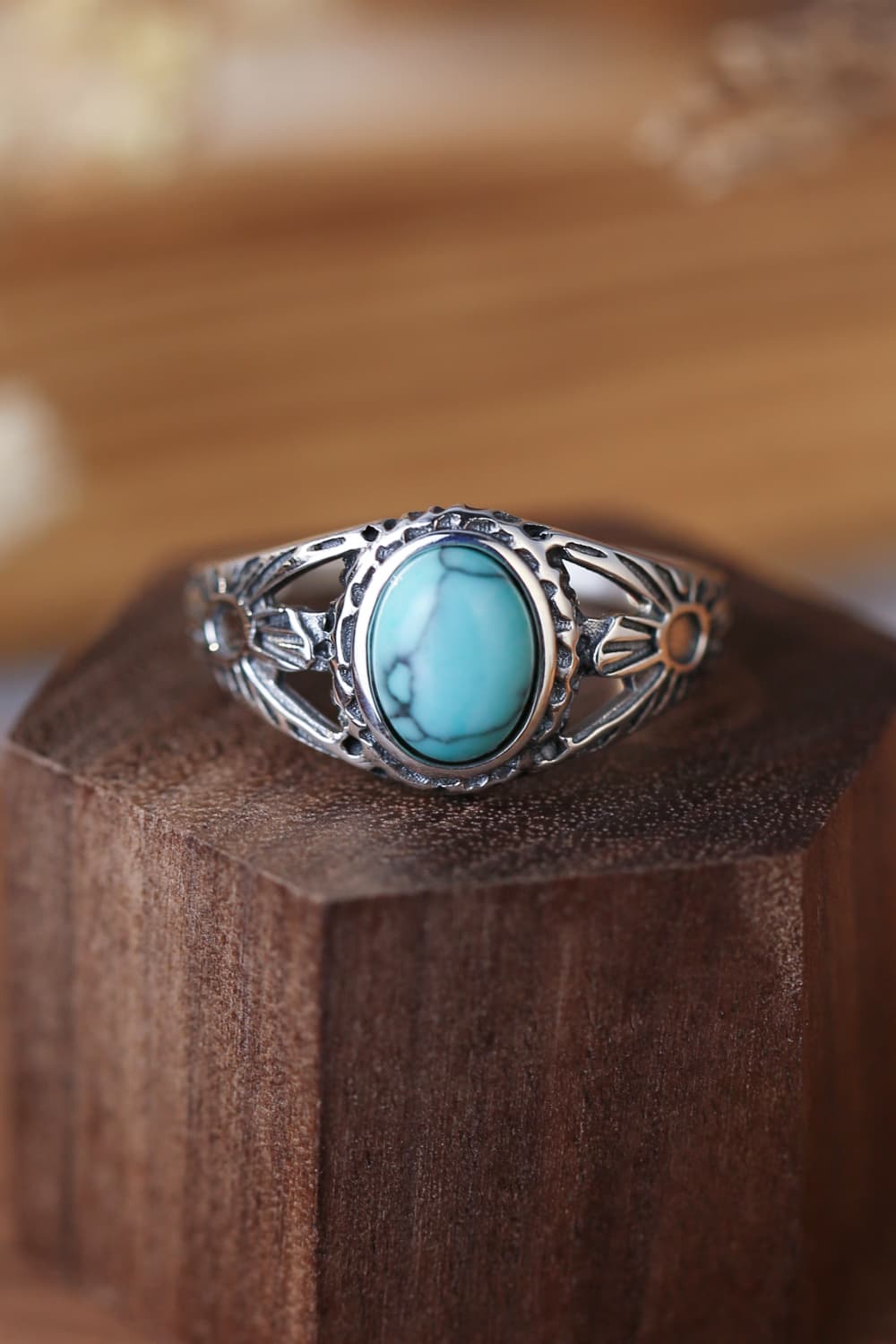 Turquoise 925 Sterling Silver Ring - nailedmoms