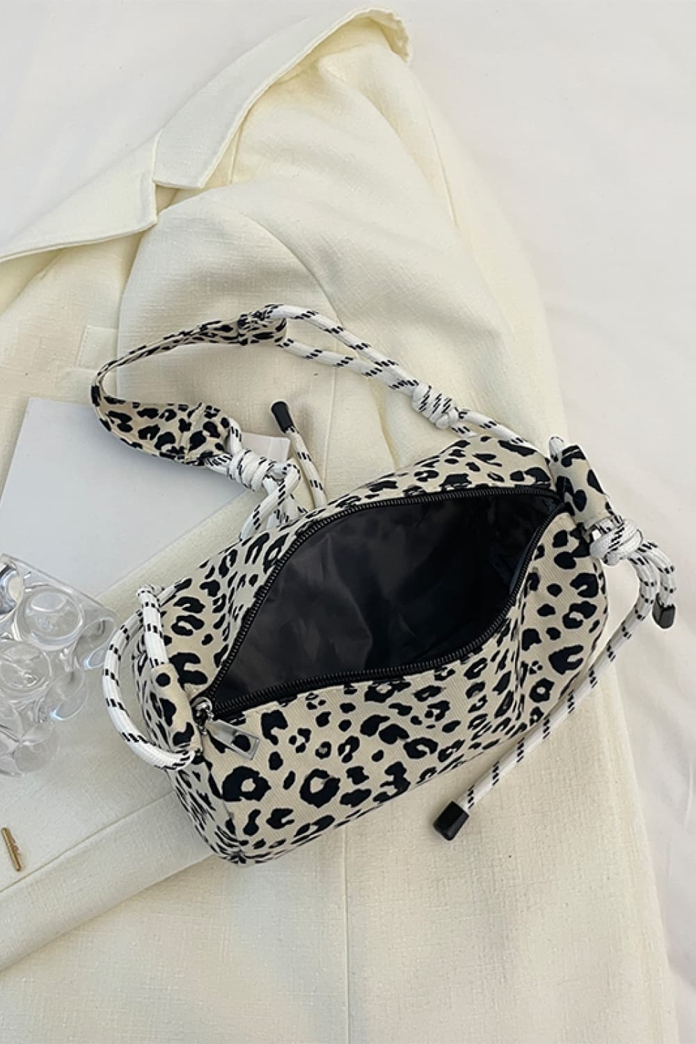 Animal Print Nylon Handbag - nailedmoms