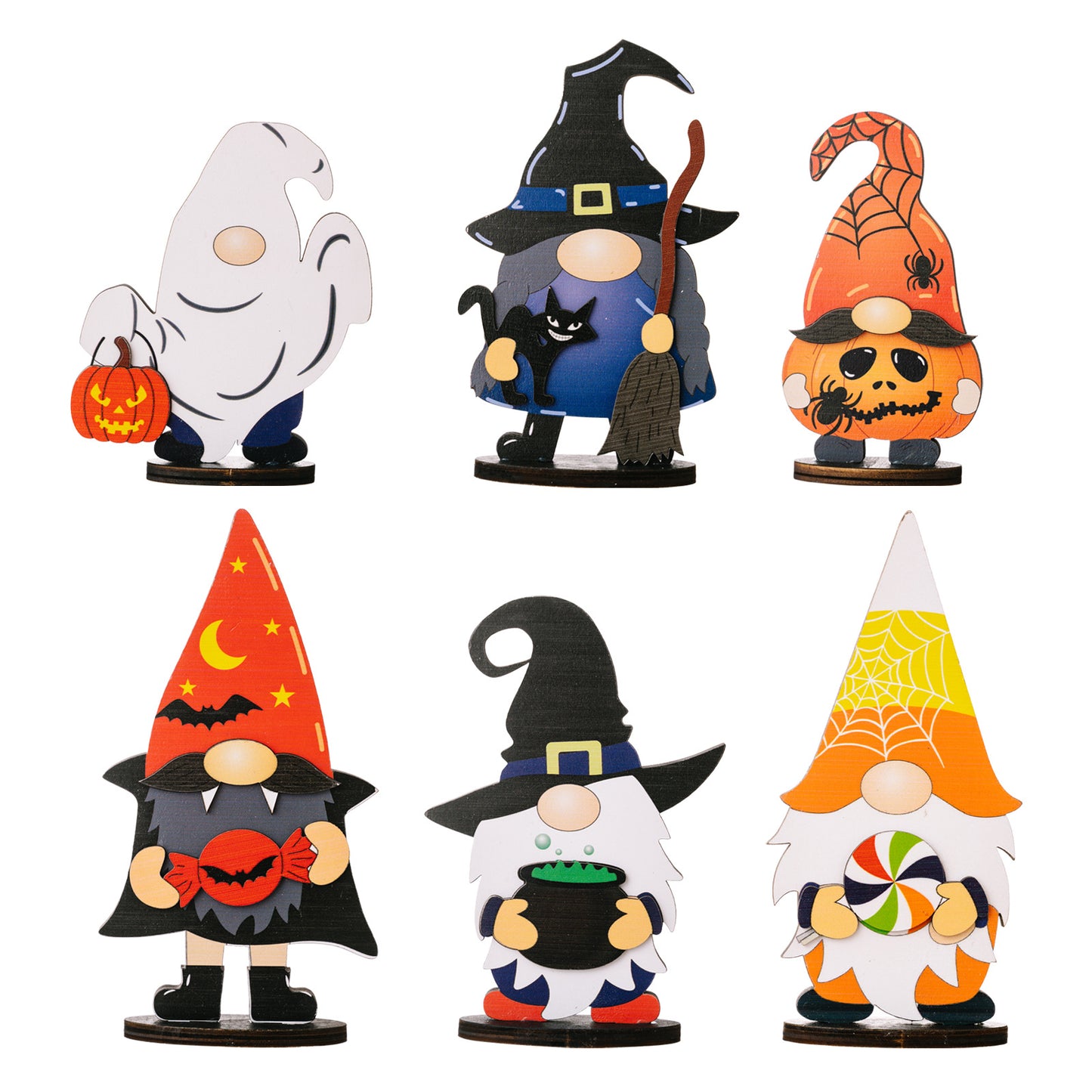 Assorted 2-Piece Halloween Element Ornaments - nailedmoms