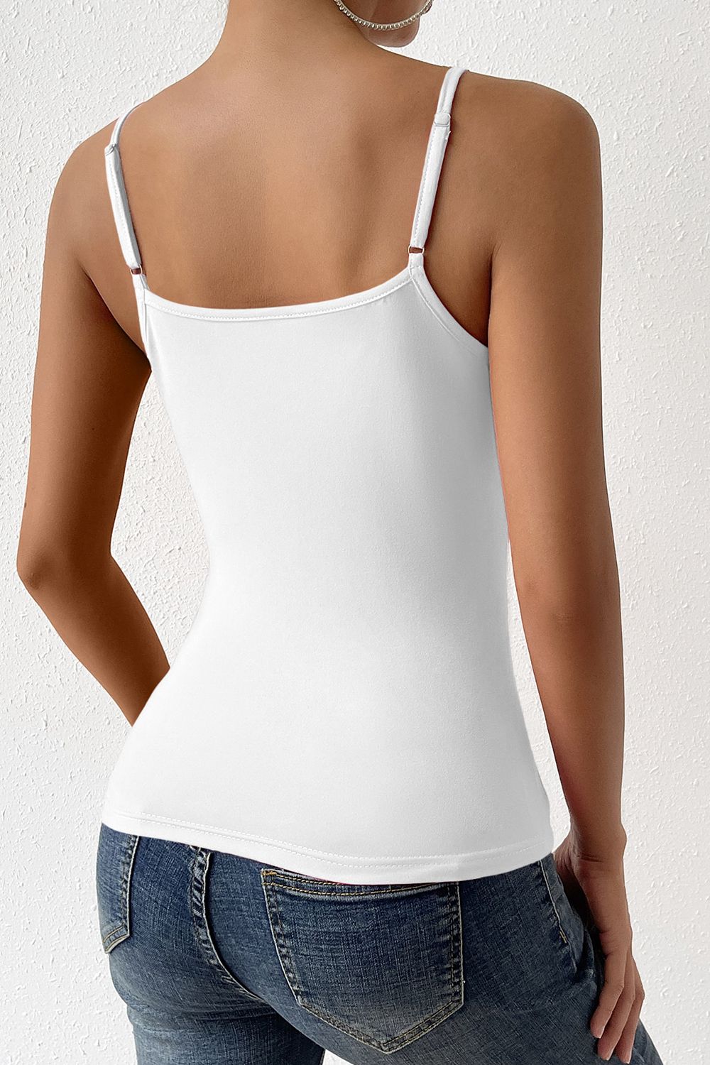 Scoop Neck Glitter Cami - nailedmoms