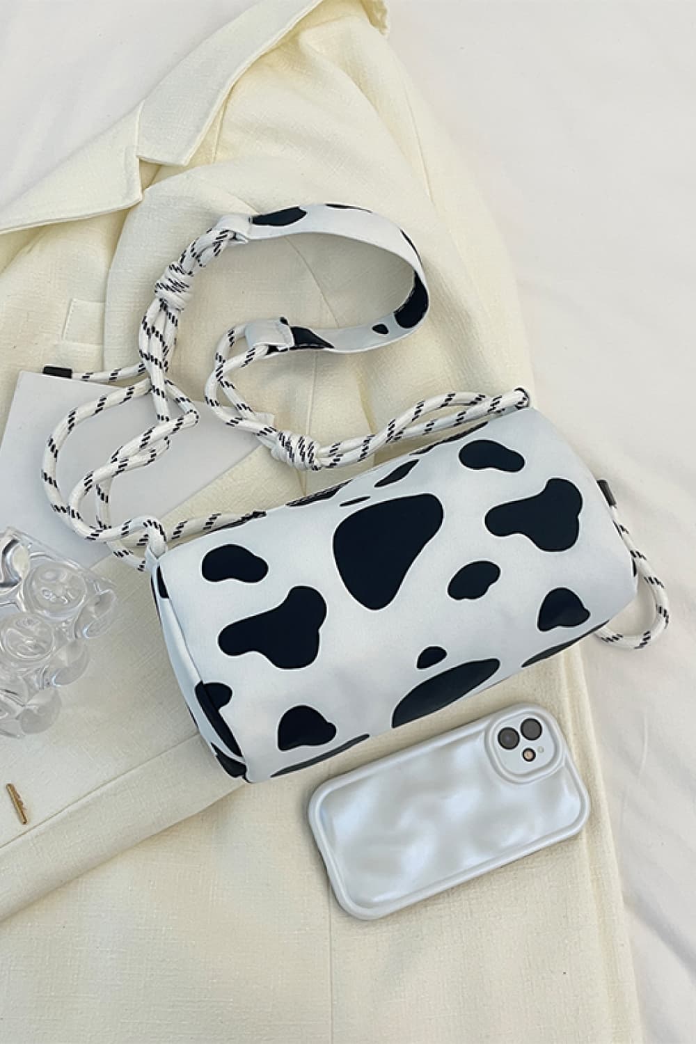 Animal Print Nylon Handbag - nailedmoms