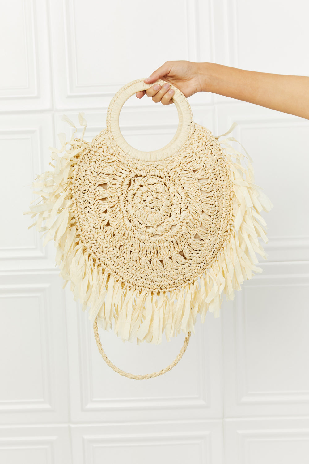 Fame Found My Paradise Straw Handbag - nailedmoms
