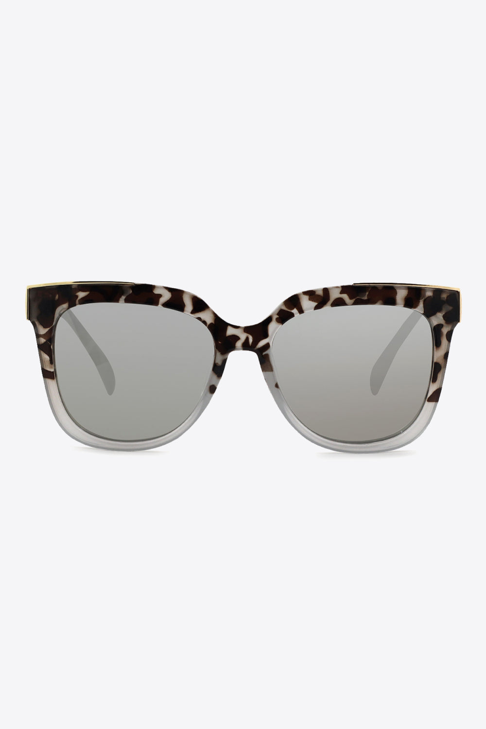 Tortoiseshell Polycarbonate Frame Full Rim Sunglasses - nailedmoms