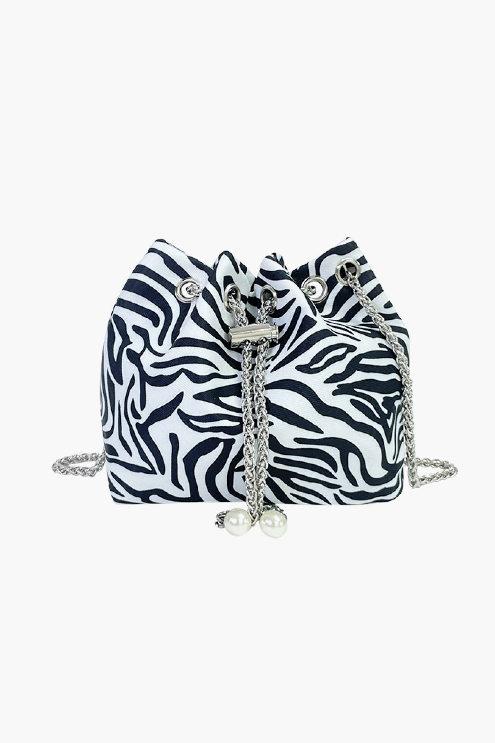 Animal Print Nylon Bucket Bag - nailedmoms