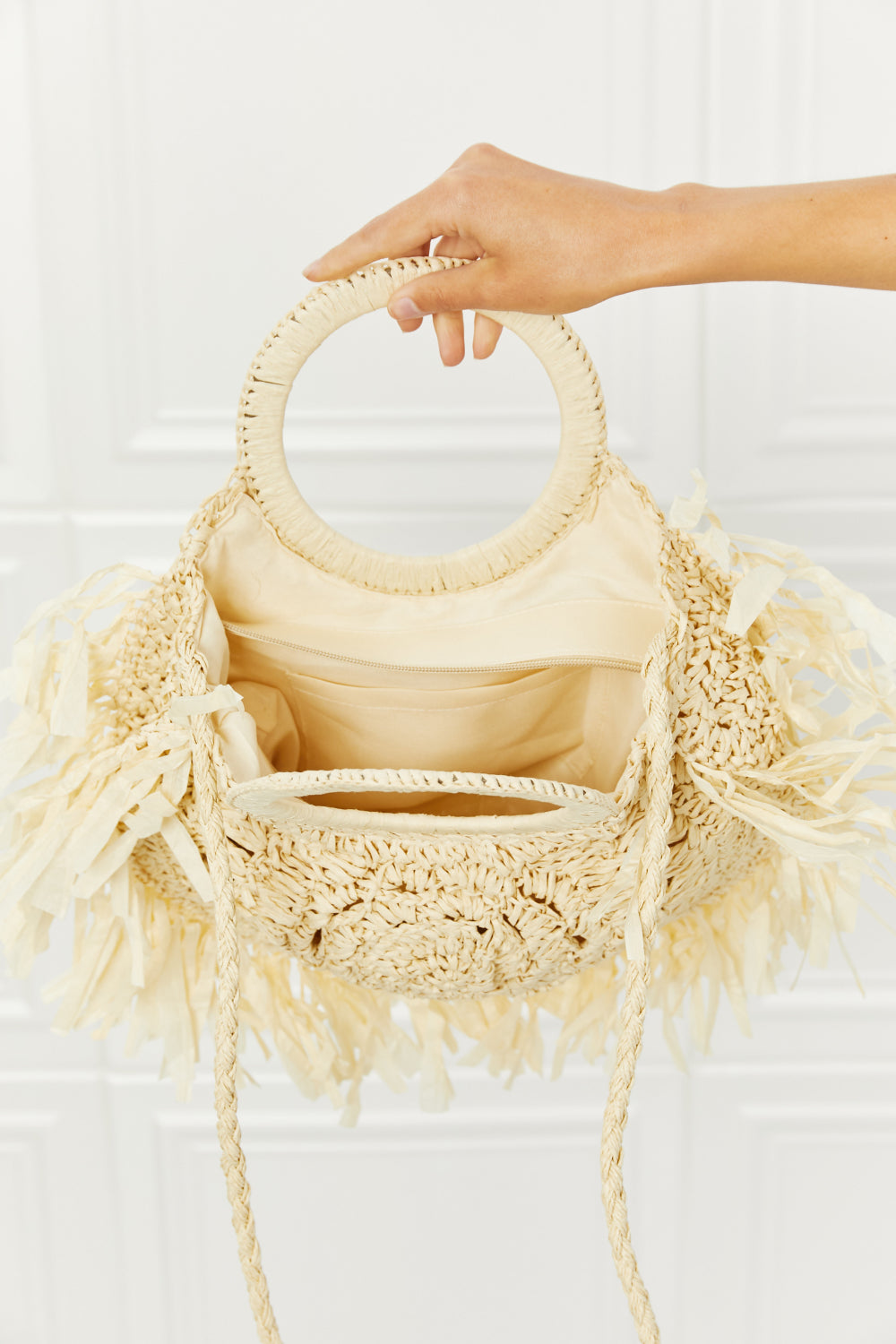 Fame Found My Paradise Straw Handbag - nailedmoms