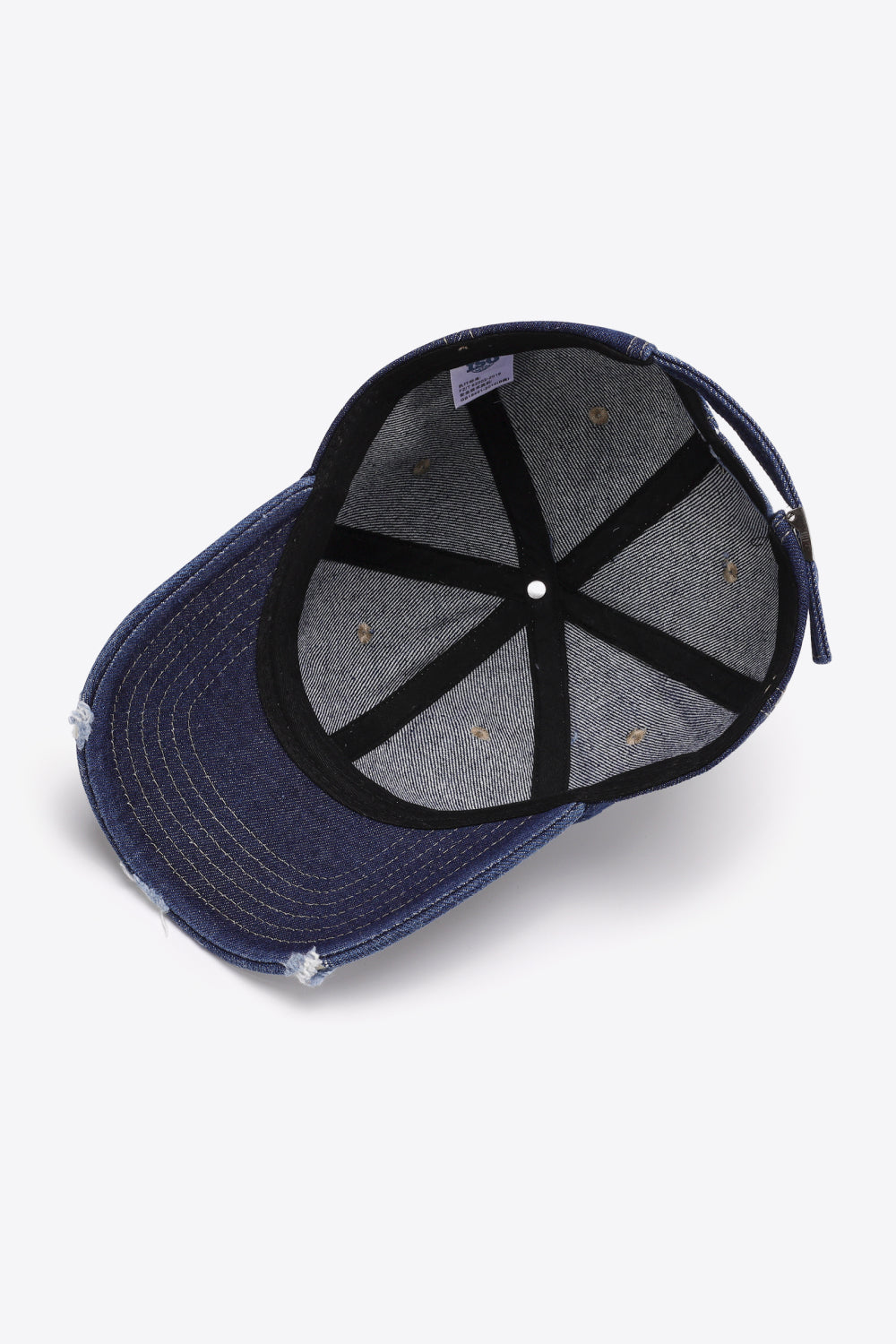 Distressed Adjustable Baseball Cap - nailedmoms