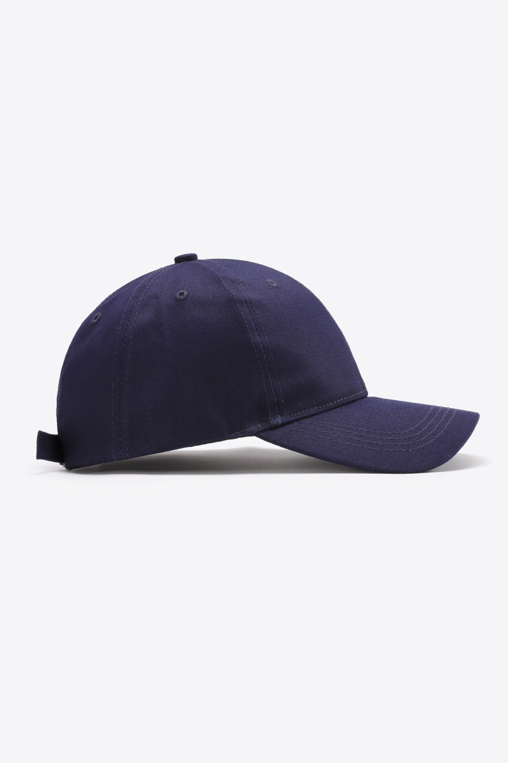 Plain Adjustable Cotton Baseball Cap - nailedmoms