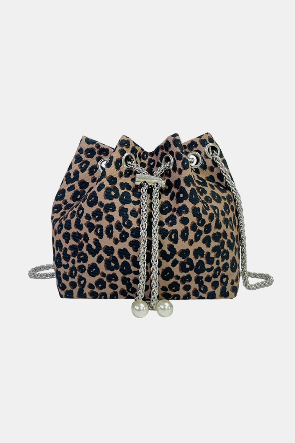 Animal Print Nylon Bucket Bag - nailedmoms