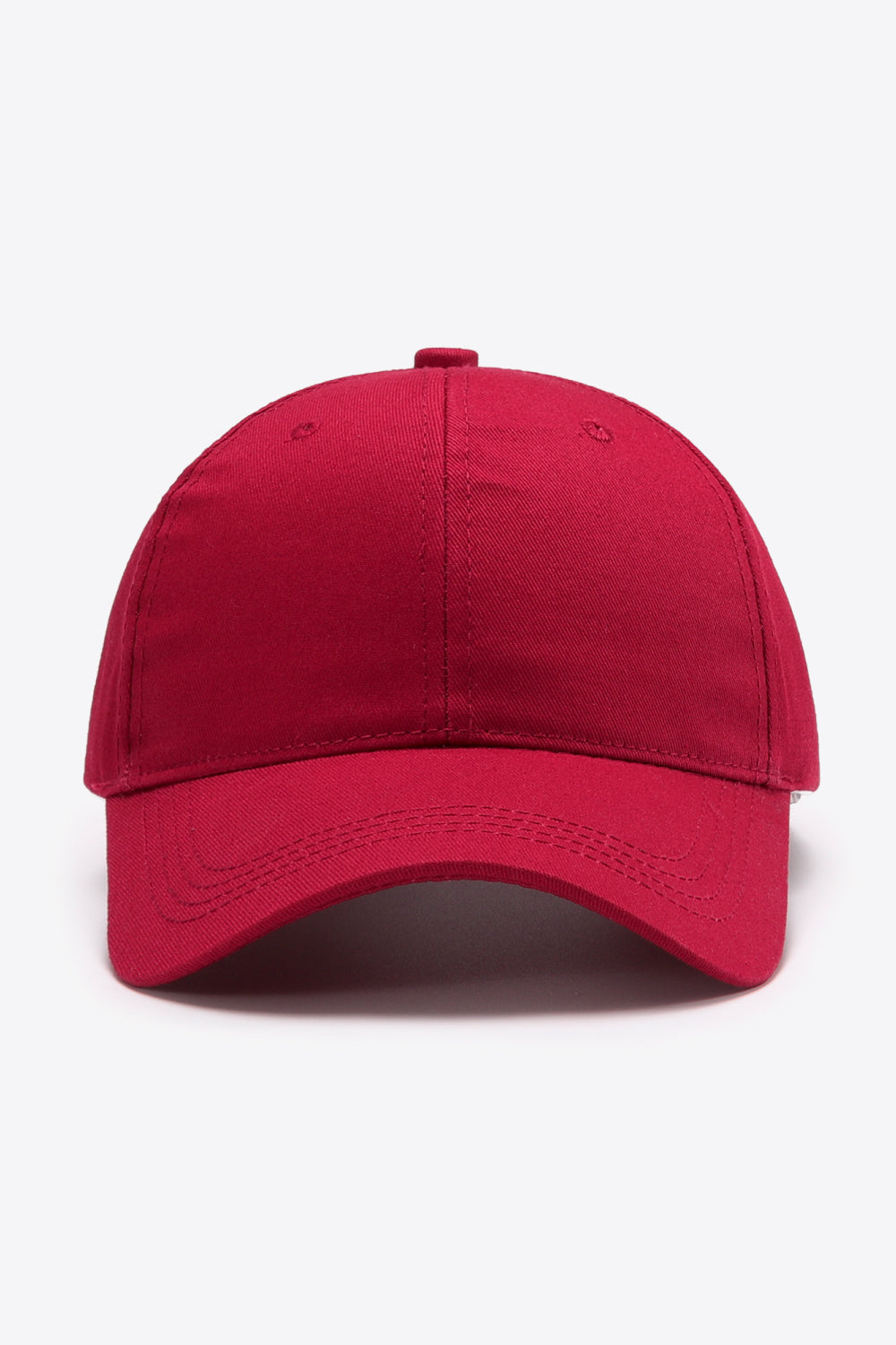 Plain Adjustable Cotton Baseball Cap - nailedmoms