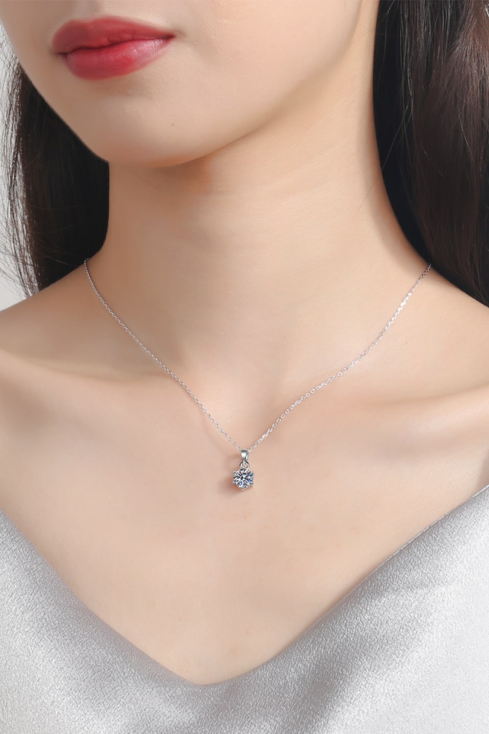 Get What You Need Moissanite Pendant Necklace - nailedmoms
