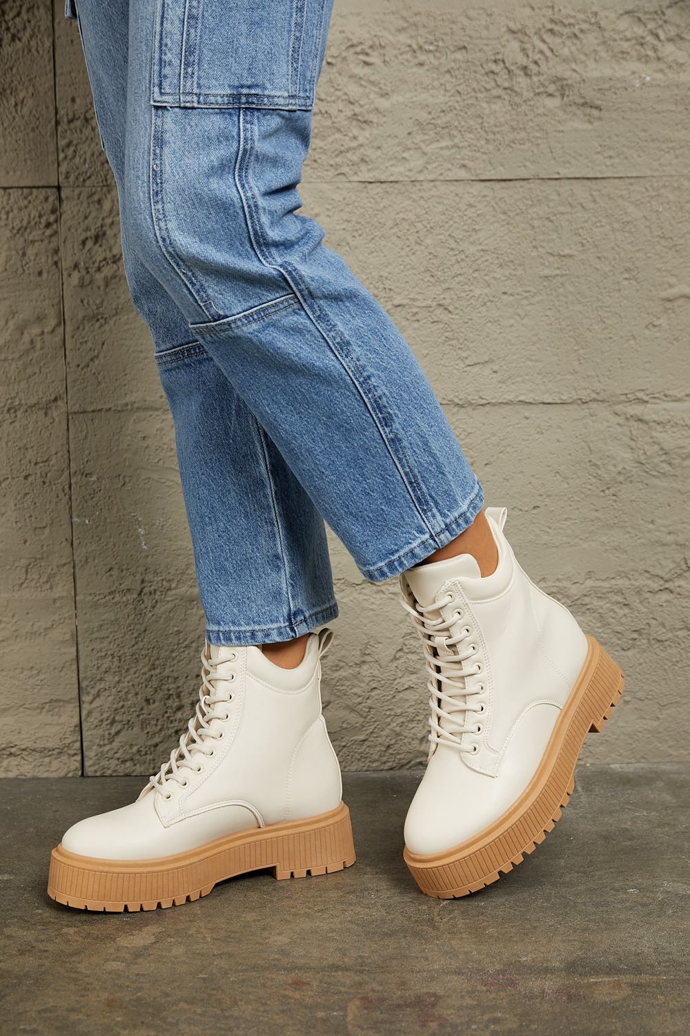 East Lion Corp Platform Combat Boots - nailedmoms