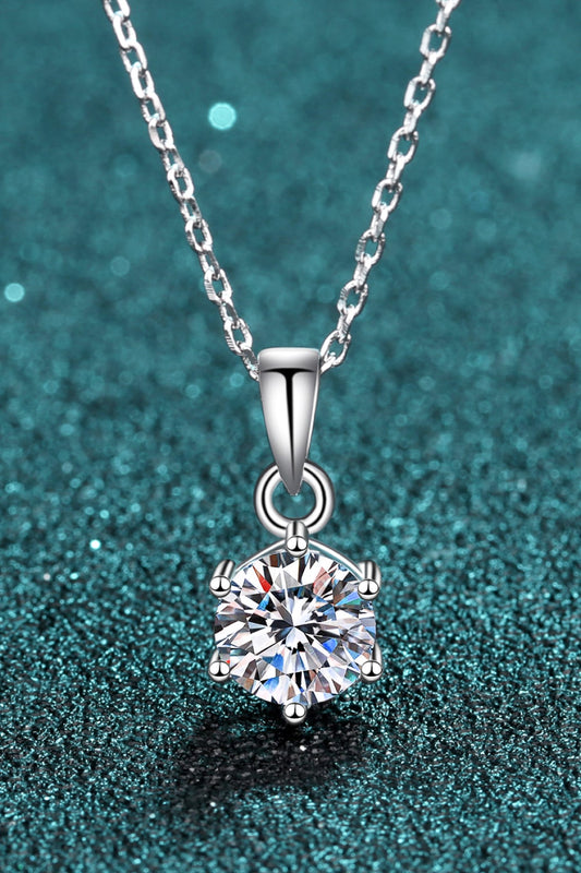 Get What You Need Moissanite Pendant Necklace - nailedmoms