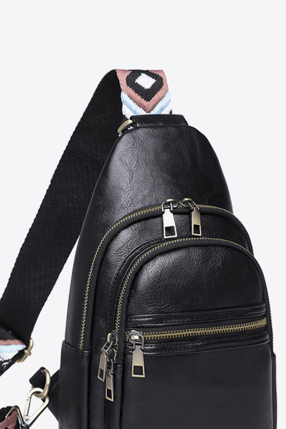 It's Your Time PU Leather Sling Bag - nailedmoms